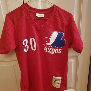 Montreal Expos Vintage Major League Baseball Tim Raines's #30 Jersey